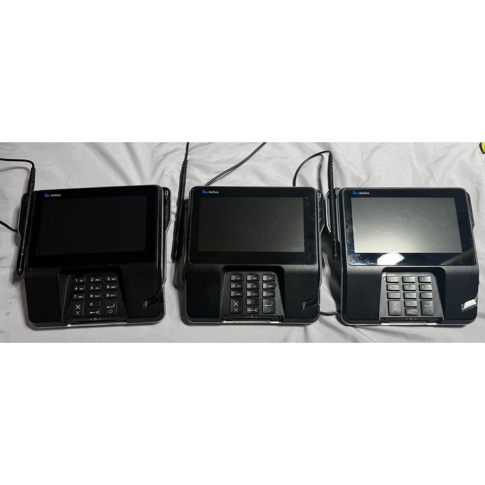 Lot of 3 Verifone MX 925 CTLS Credit Card Terminal Payment POS MX925-CTLS A833